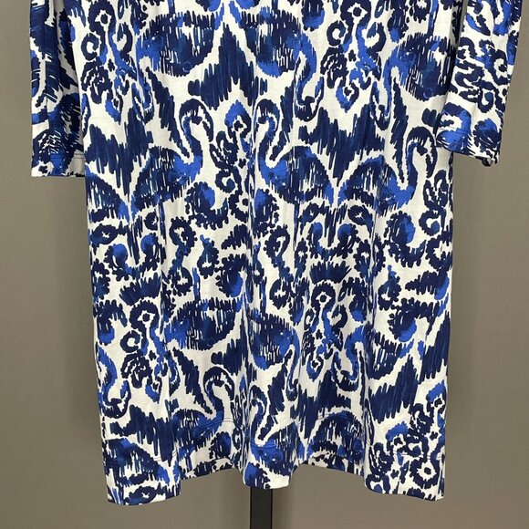 Lilly Pulitzer Dress Womens XS blue flamingo tropical preppy colorful casual - Picture 3 of 9